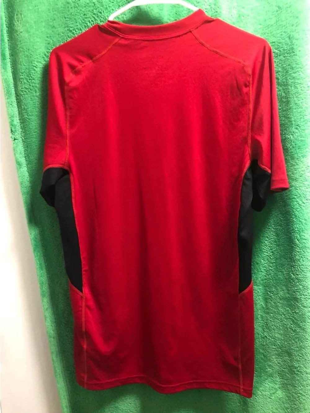 * Men’s Red Nike Dri-Fit Shirt